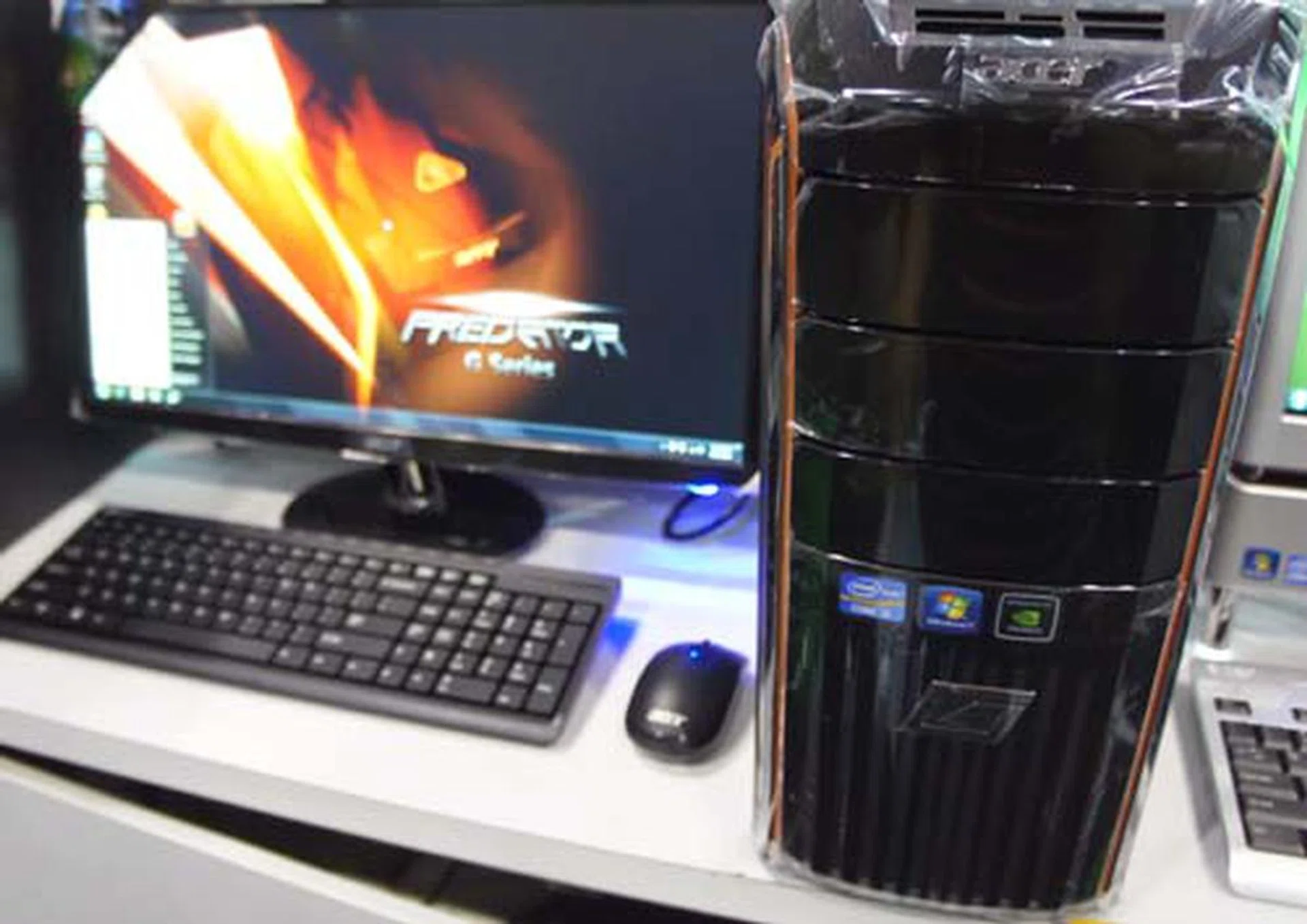 Kicking ass and chewing bubble gum never goes out of style, so the Acer Aspire G5910 with its $1999 price tag may seem expensive at first, but you're getting an Intel Core i7-2600 (3.3GHz) processor, 6GB RAM, 1.5TB HDD, NVIDIA GeForce GT 440 graphics and a 23-inch LED monitor. Oh yes please.