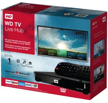 Boasting a 1TB internal hard disk, the WD TV Live Hub sports impressive specs as a whole.