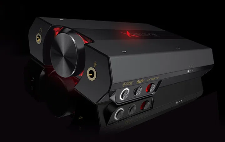 The Sound Blaster X G5 works with Creative's BlasterX Acoustic Engine to minimize distractions.