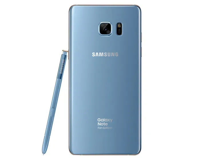 Refurbished Galaxy Note7 will be sold as the Galaxy Note Fan Edition ...