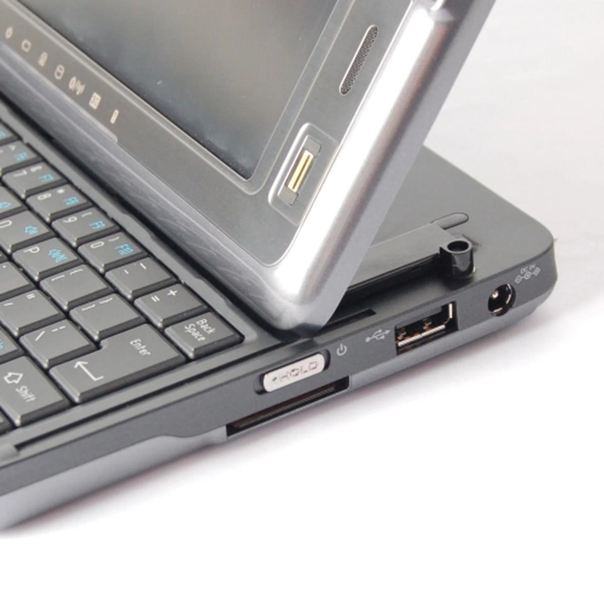 The Power button also acts as a Hold button, and right below it is the SDIO slot commonly found in many such devices. Though there's only one USB slot available on the right profile, HTC includes an additional USB hub within its package.