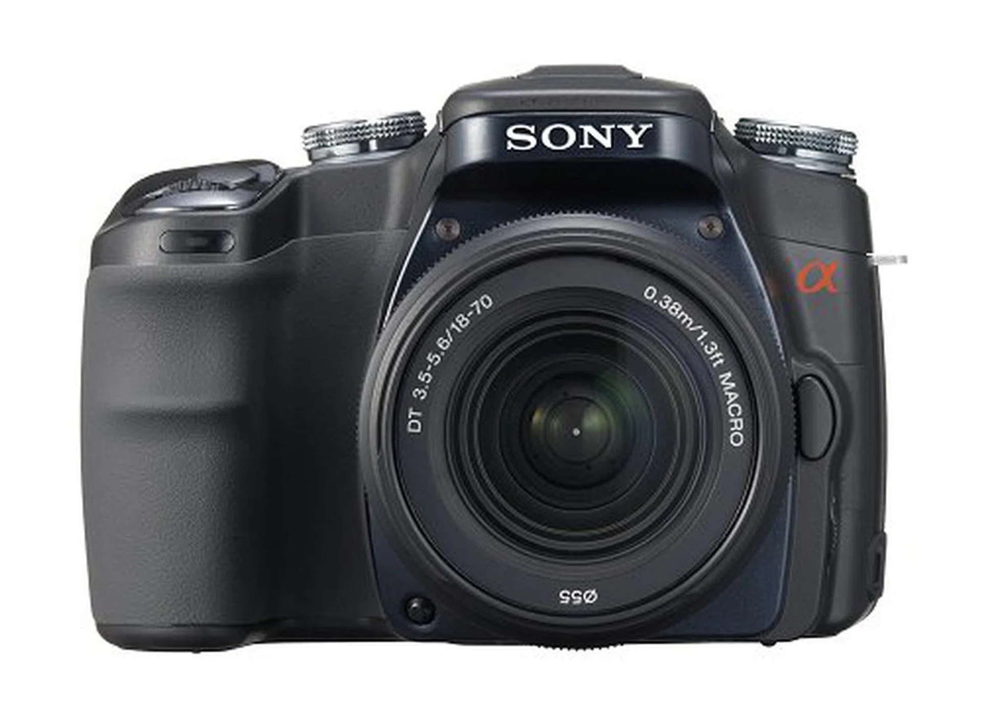 The Alpha A100 - Sony's first Digital SLR (DSLR) camera and hopefully the start of many more to come.