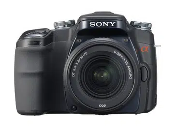 The Alpha A100 - Sony's first Digital SLR (DSLR) camera and hopefully the start of many more to come.
