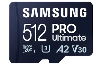 Samsung Pro Ultimate microSD.