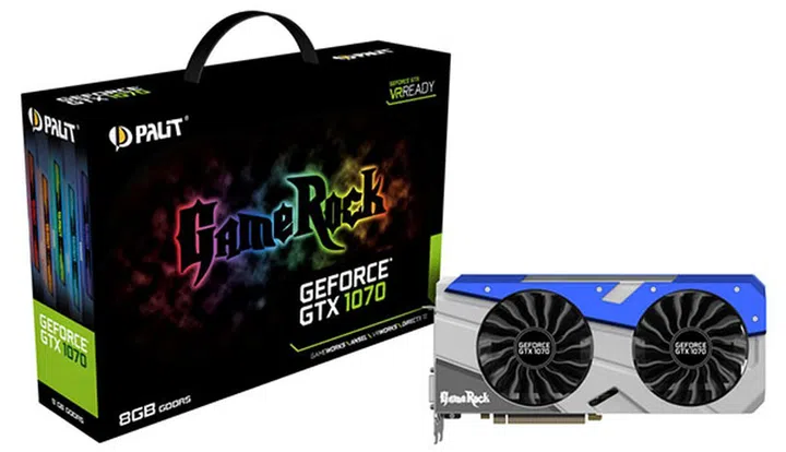 Palit GeForce GTX 1070 GameRock