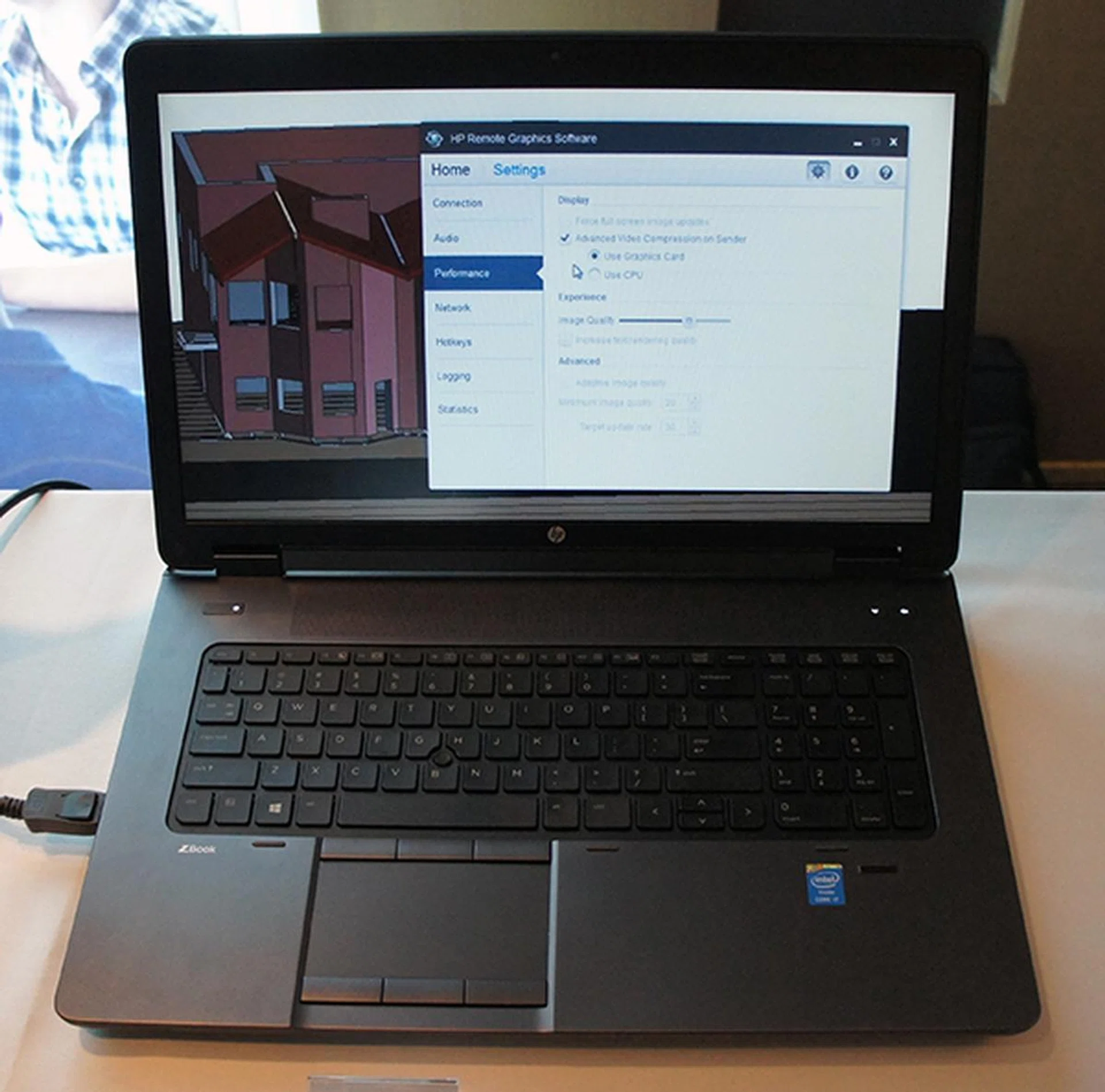 Users demanding the most processing prowess can opt for the ZBook 17 which can be equipped with Intel's top of the line Core i7-4930MX processor.