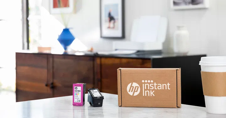 The box it comes in is also made from recyclable materials. Image source: HP. 