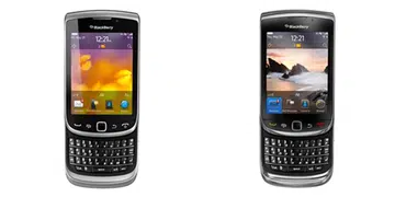 Do not be misled by the physical appearance of the BlackBerry Torch 9810 (left). It may look the same as its predecessor, the Torch 9800 (right), but it's a totally different machine under the surface.