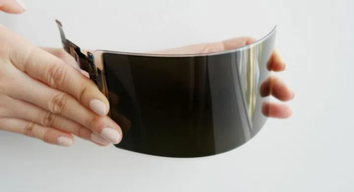 Samsung's unbreakable OLED Display. <br>Image source: Samsung