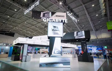 Gigabyte commemorates 40 years at Computex 2026.