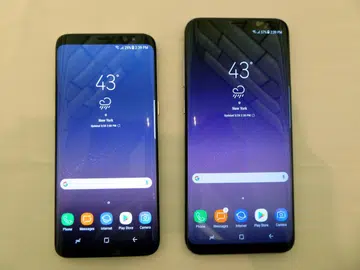 The frontal view of the S8 and S8+ is a sight to behold. In order to eke out as much display as possible, there isn't even the traditional Samsung logo on the front.