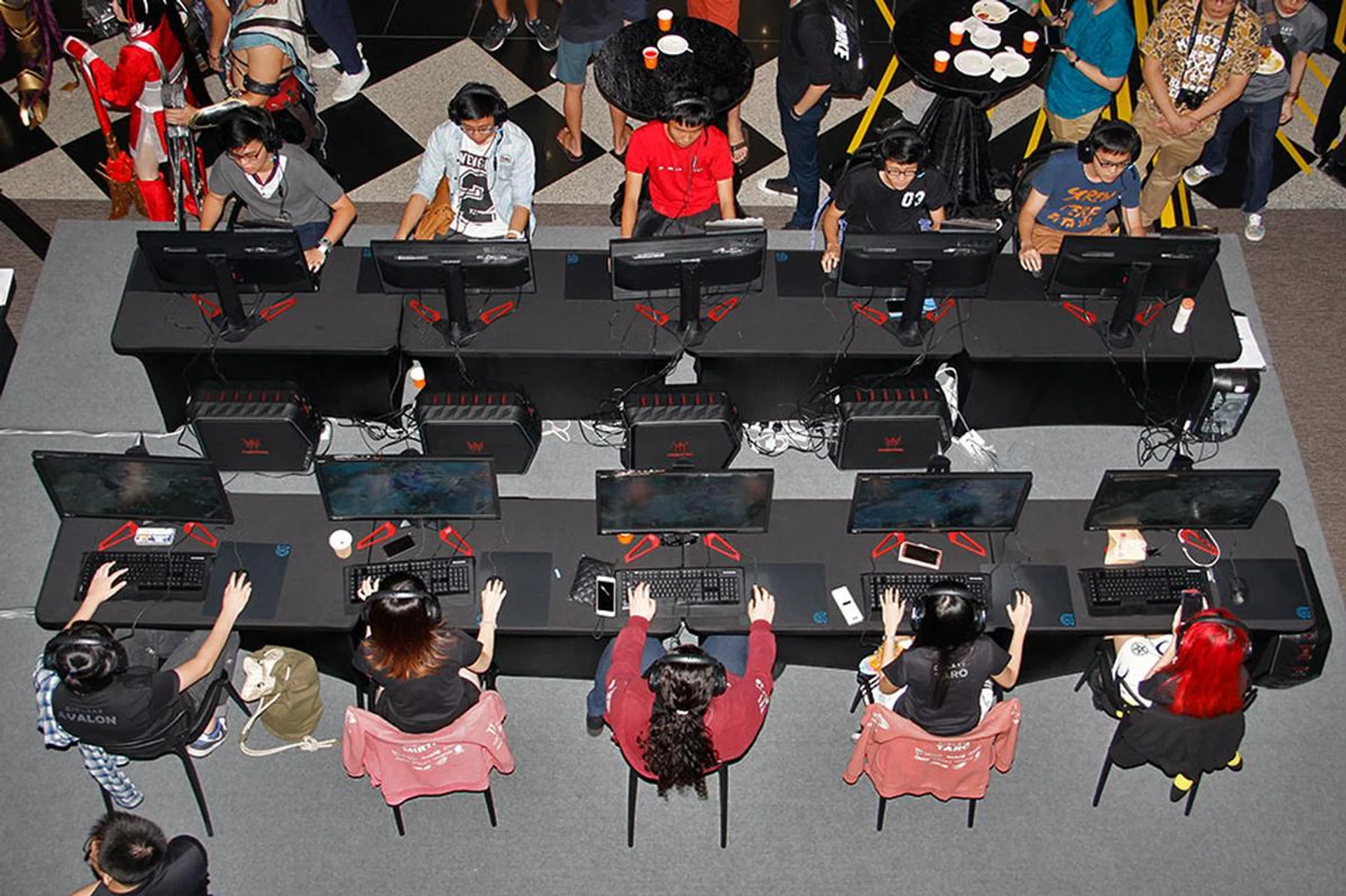 All-girl gaming team Girlaxy was at the event too, taking on challengers on the League of Legends game. Girlaxy will be present on August 13 and 14 too for Games Hub's official opening.