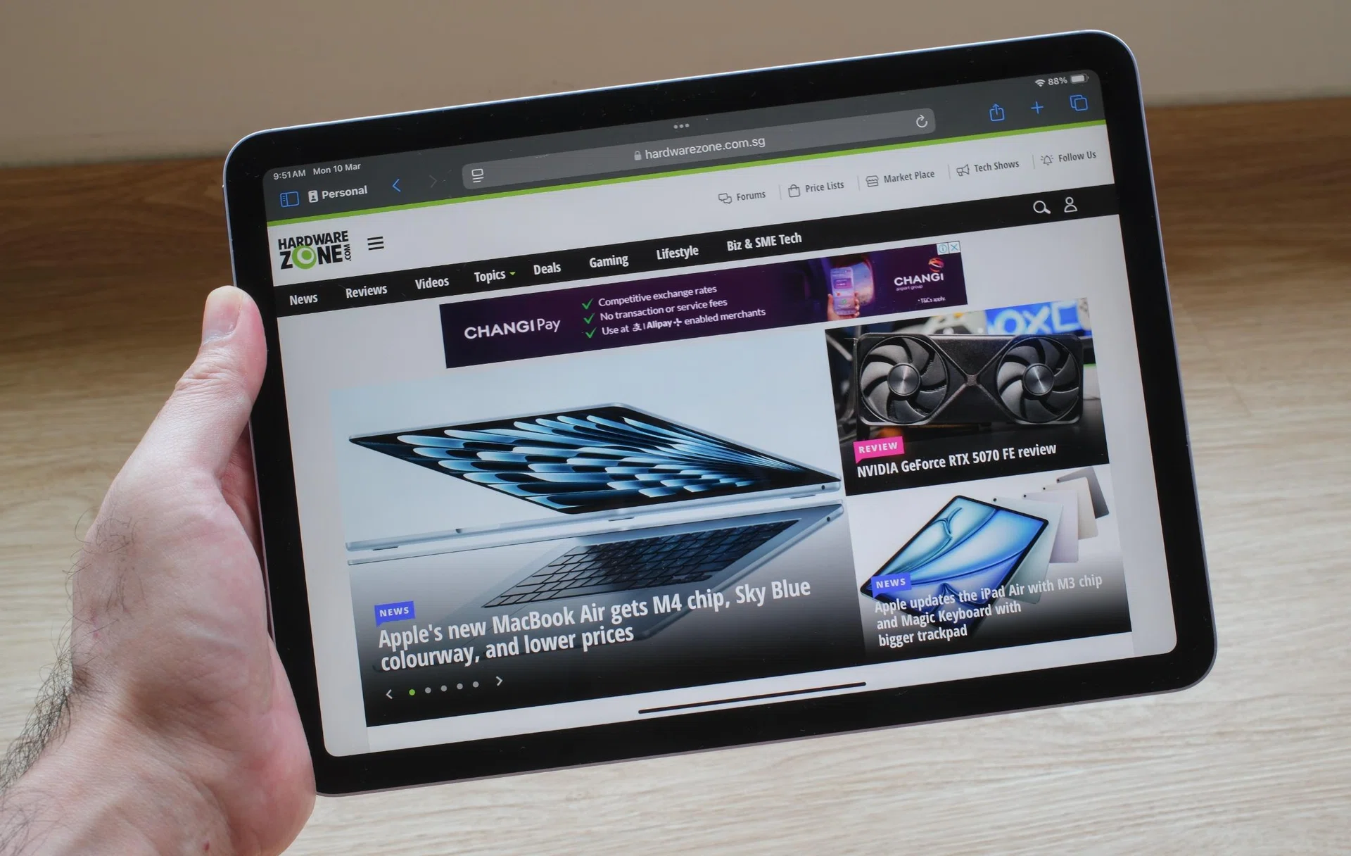 Apple 11-inch iPad Air (M3) review: Is there a good reason to buy
