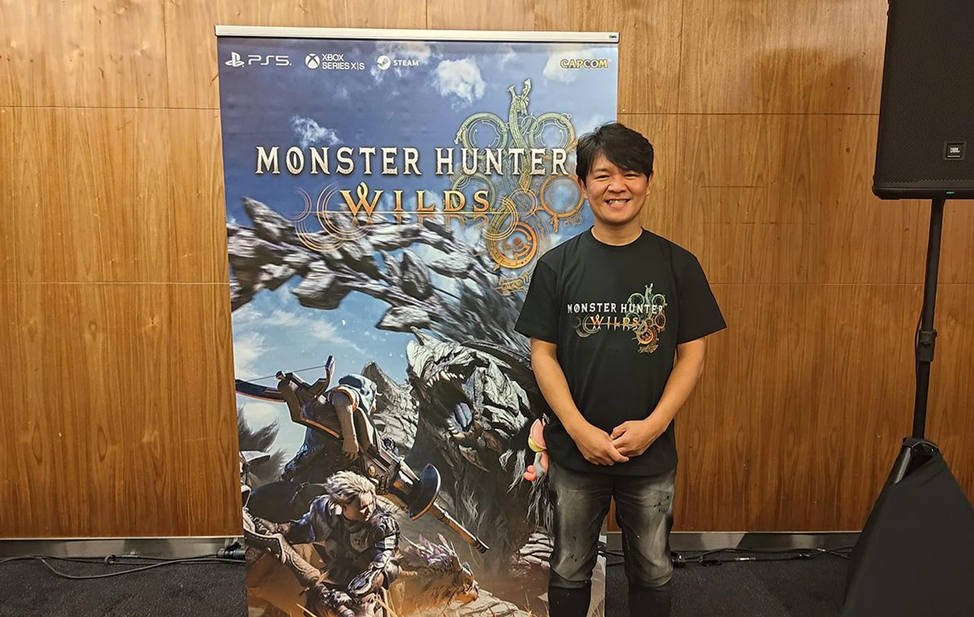 Ryozo Tsujimoto, producer for Monster Hunter: Wilds.