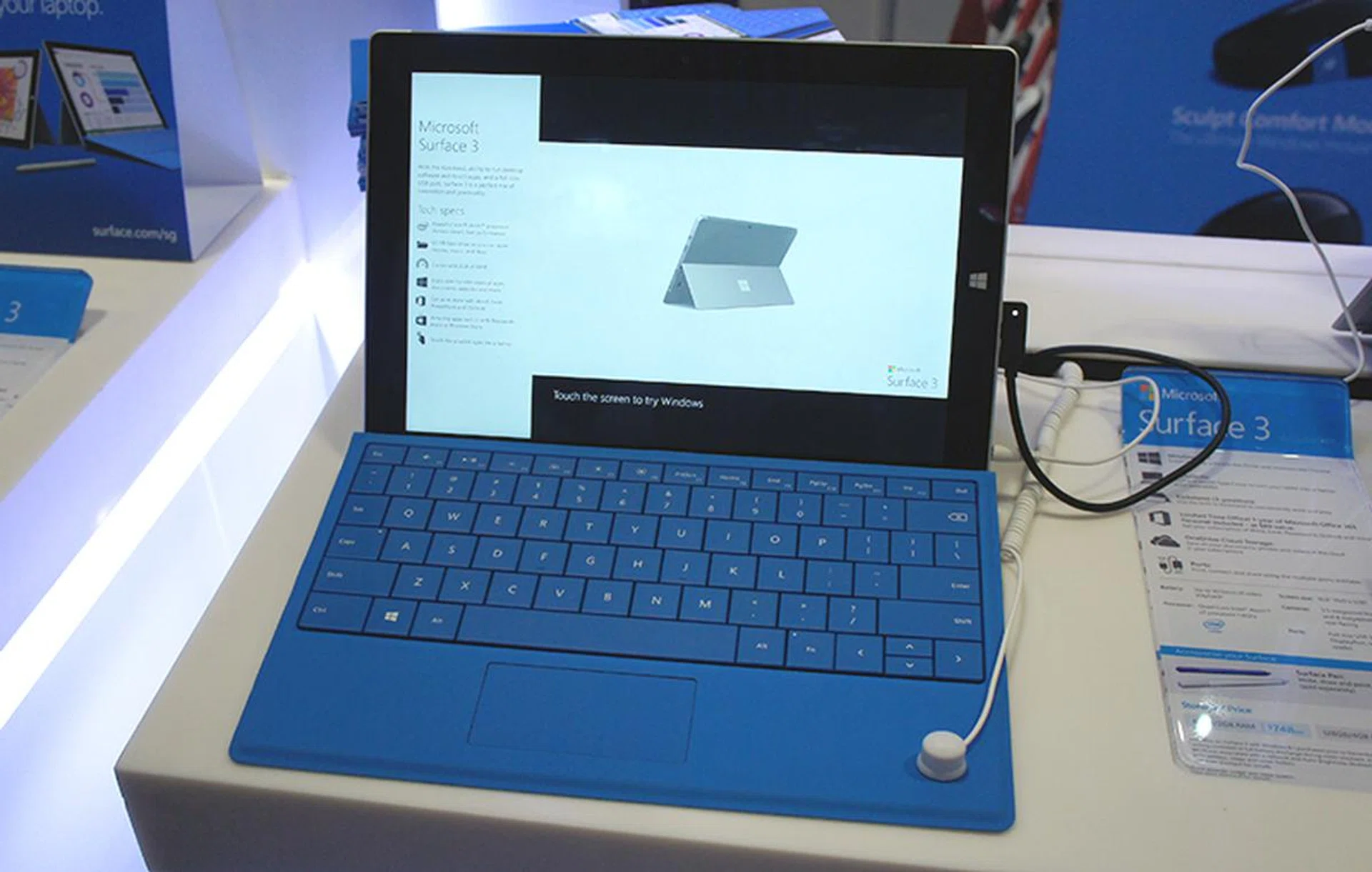 If you need a 2-in-1 hybrid device for casual use, do consider the less expensive Surface 3. Despite being powered by Intel's new low-power Atom x7-Z8700, we found it to be brisk enough for mainstream usage scenarios. Price of the Surface 3 will begin from $748 for the model with 2GB of RAM and 64GB SSD.