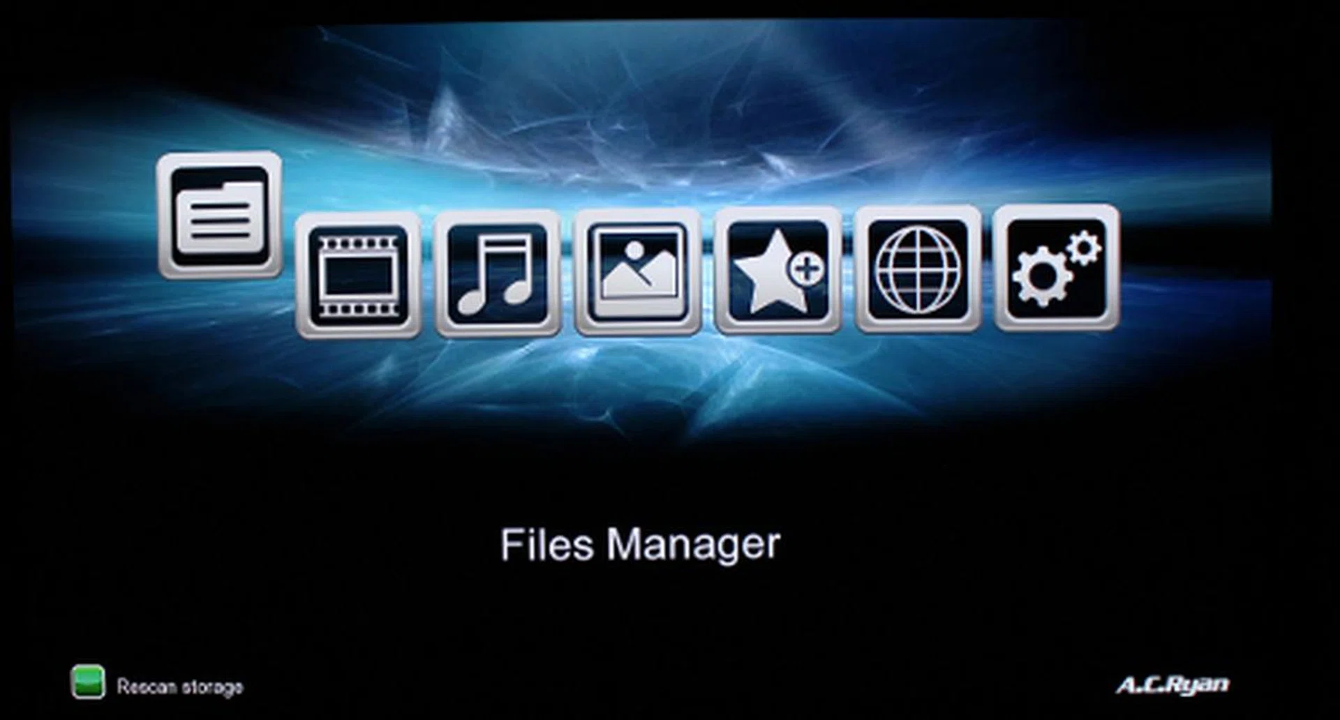 The UI on the Playon!HD3D has been simplified even further when compared to the one found on the Playon!HD2.
