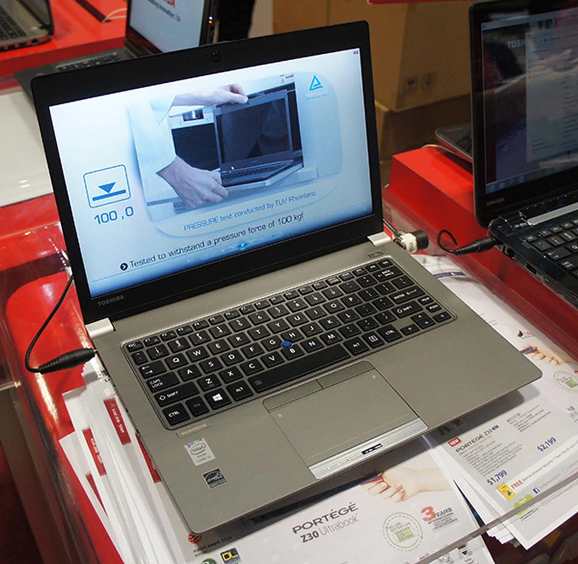 Targeted at mobile warriors, the Toshiba Protege Z30 weighs just 1.2kg and is powered by a Core i5-4200U processor, 4GB of RAM and has a 128GB SSD. It is available for $1,799 and comes with free one-year subscription of Norton Internet Security.