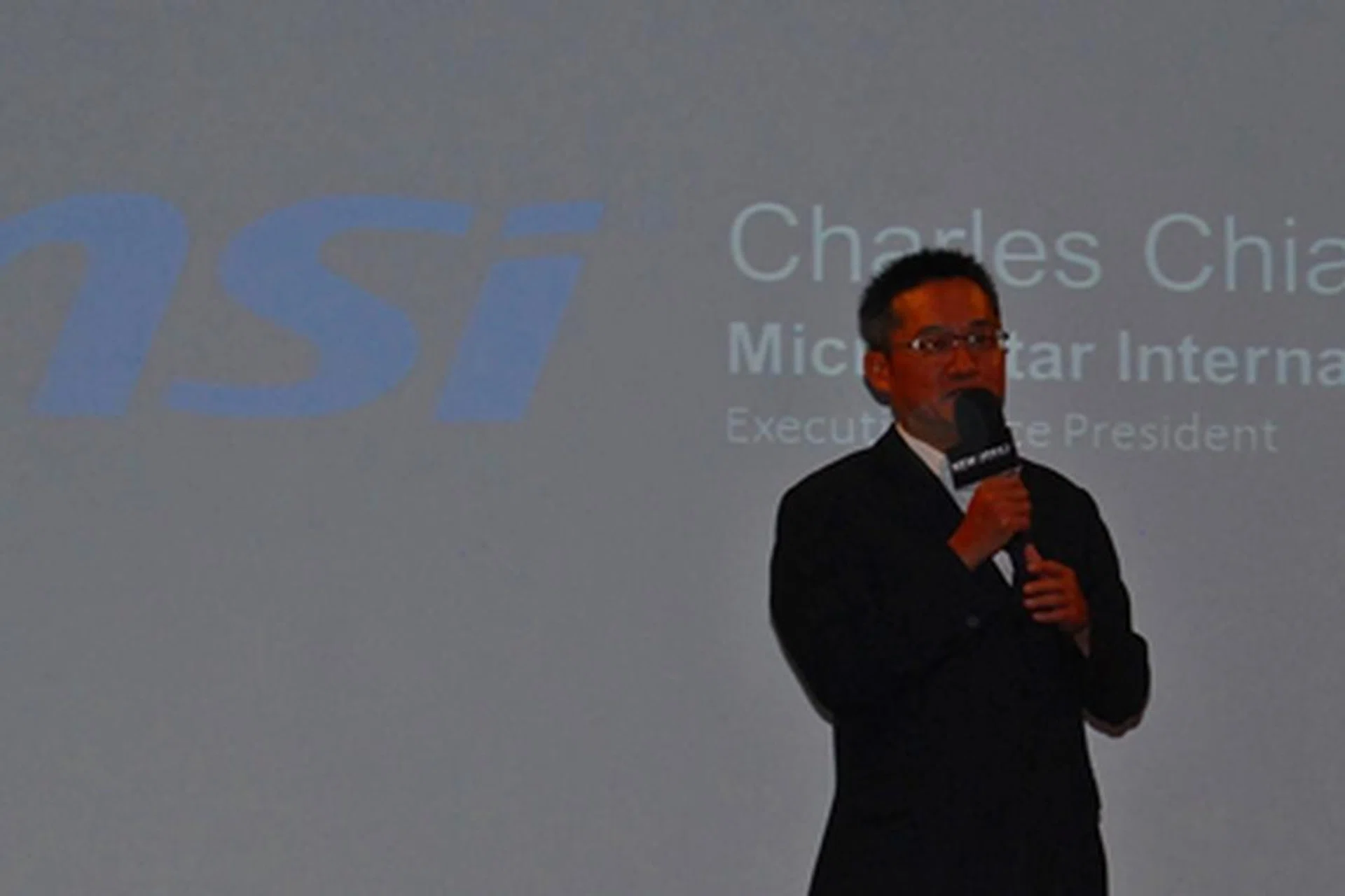 Mr. Charles Chiang, Corporate Executive VP of MSI, spoke at the company's press event at Computex 2013.