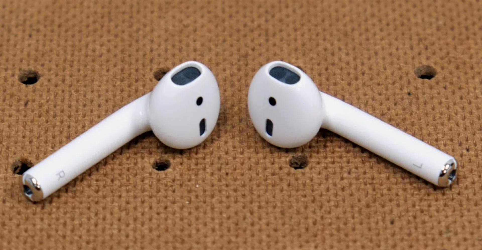 New AirPod on the left, old one on the right. Can you tell the difference?