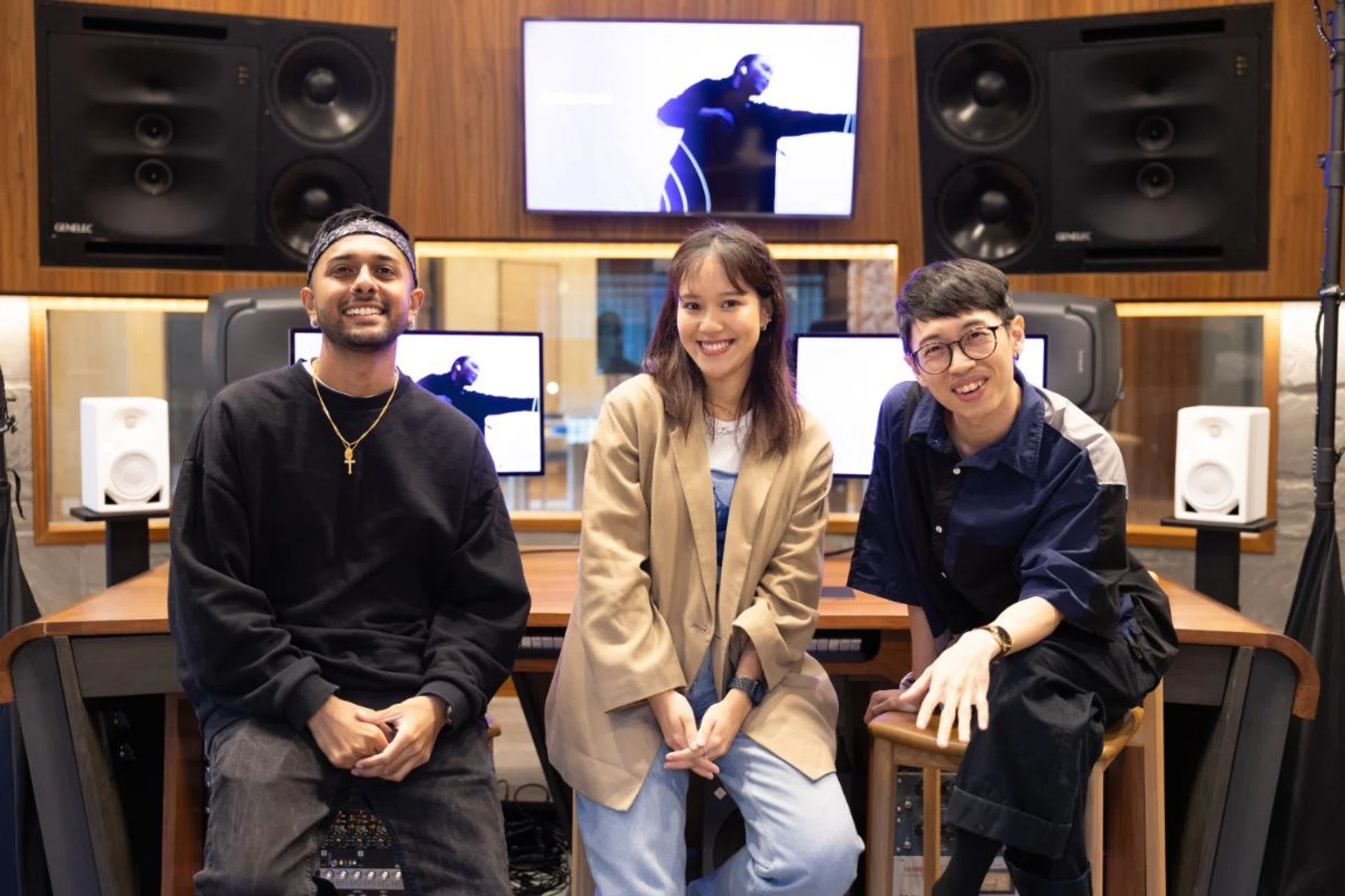 From left to right: Zeke Keran aka Flightsch, Earth Patravee, and Evan Low aka Evanturetime. (Image source: Apple)