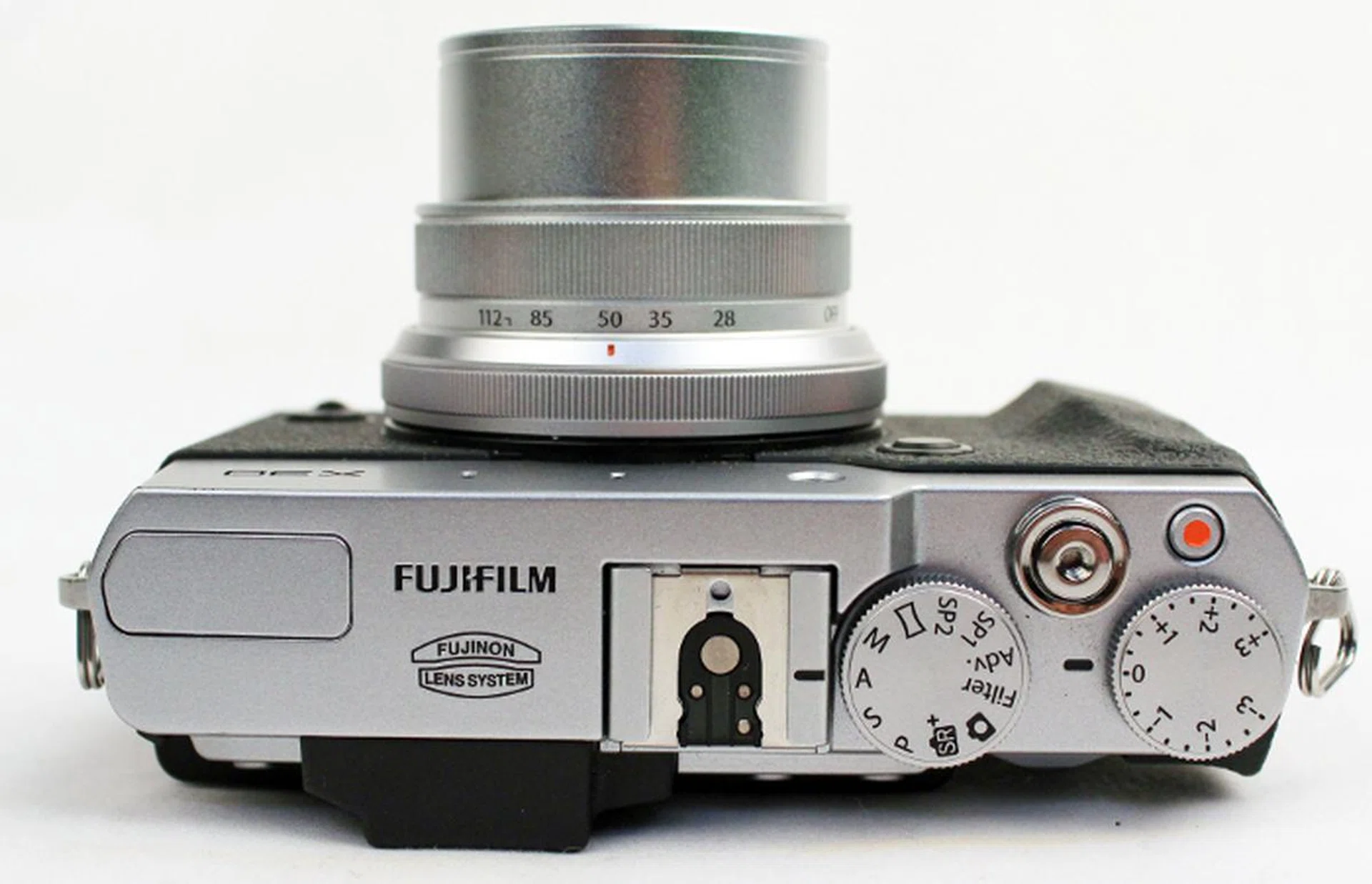 The X30 comes with a dedicated exposure compensation dial.