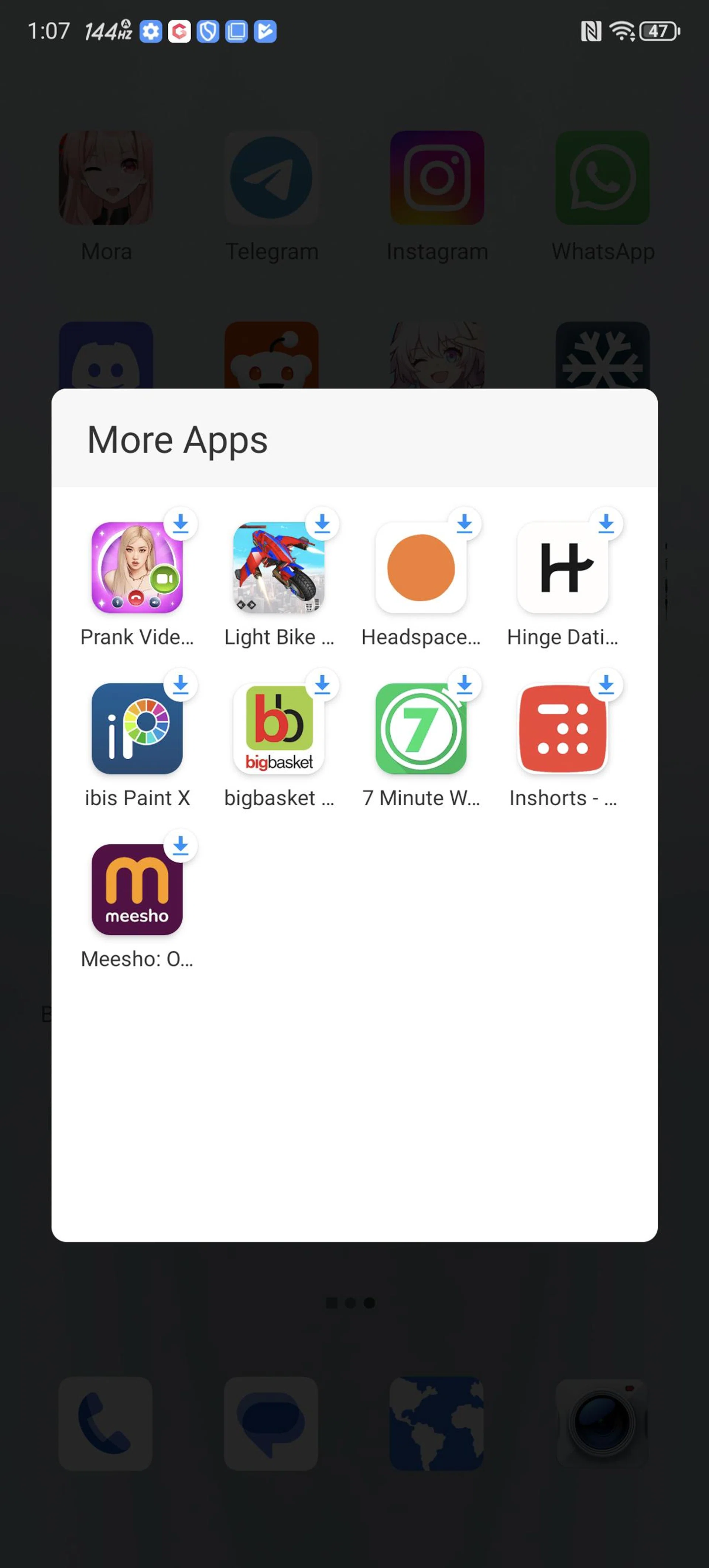 The bloatware recommendations aren't installed. Photo: HWZ.