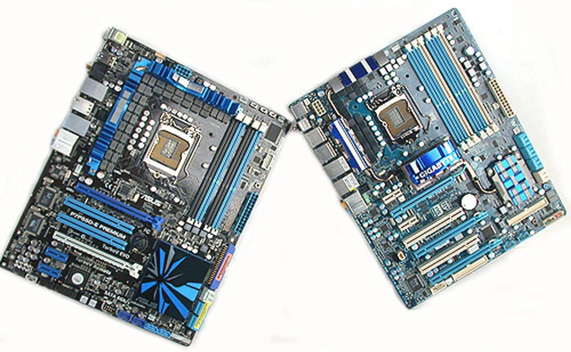 ASUS and Gigabyte are among the first vendors to implement SATA 6Gbps and USB 3.0 in their revised editions of the Intel P55 chipset based motherboards.