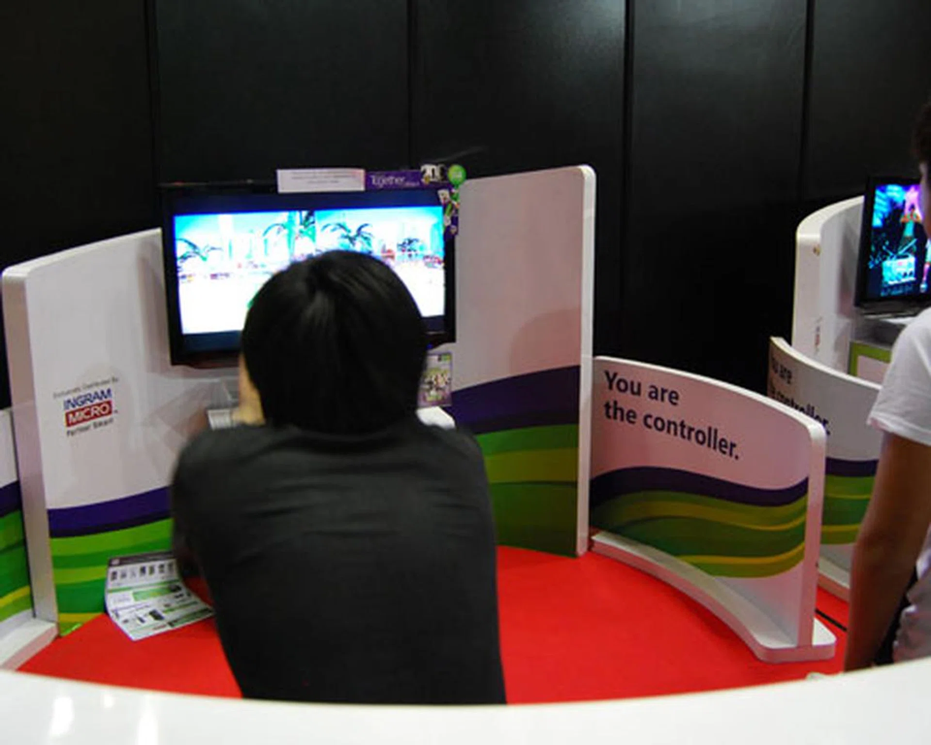 Want to be a human controller? Microsoft's wildly popular Xbox 360 Kinect can be purchased for $649, and you get to purchase two Kinect games at $99. Word of caution - after all that jostling at the crowded halls and a game of Kinect, you might be knocked out from exhaustion.