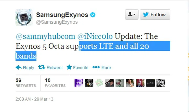 Image source: SamsungExynos Twitter