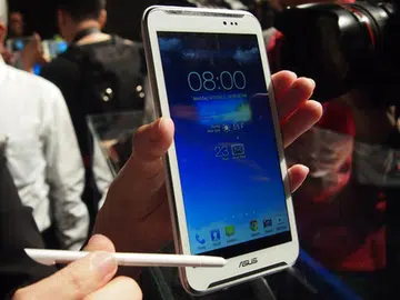 Watch out Samsung Galaxy Note II! The ASUS Fonepad Note FHD 6 boasts a higher resolution display and dual front-facing stereo speakers.