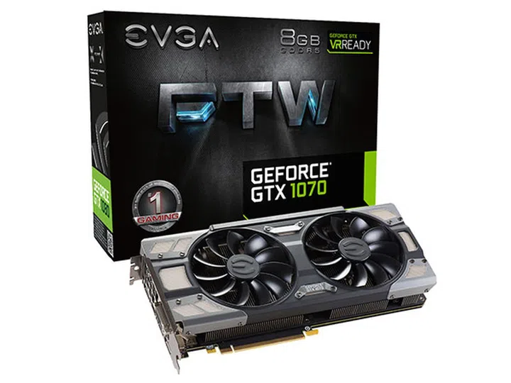 EVGA GeForce GTX 1070 FTW Gaming ACX 3.0