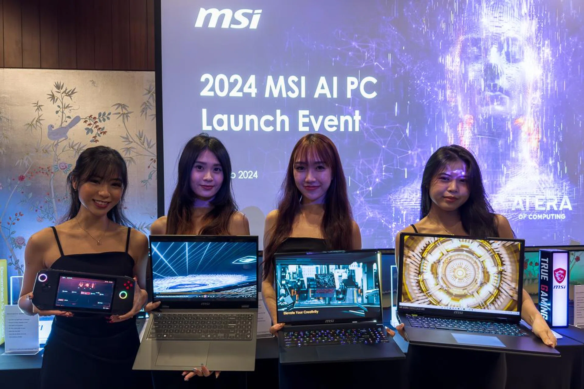 MSI's 2024 notebook lineup and MSI Claw.