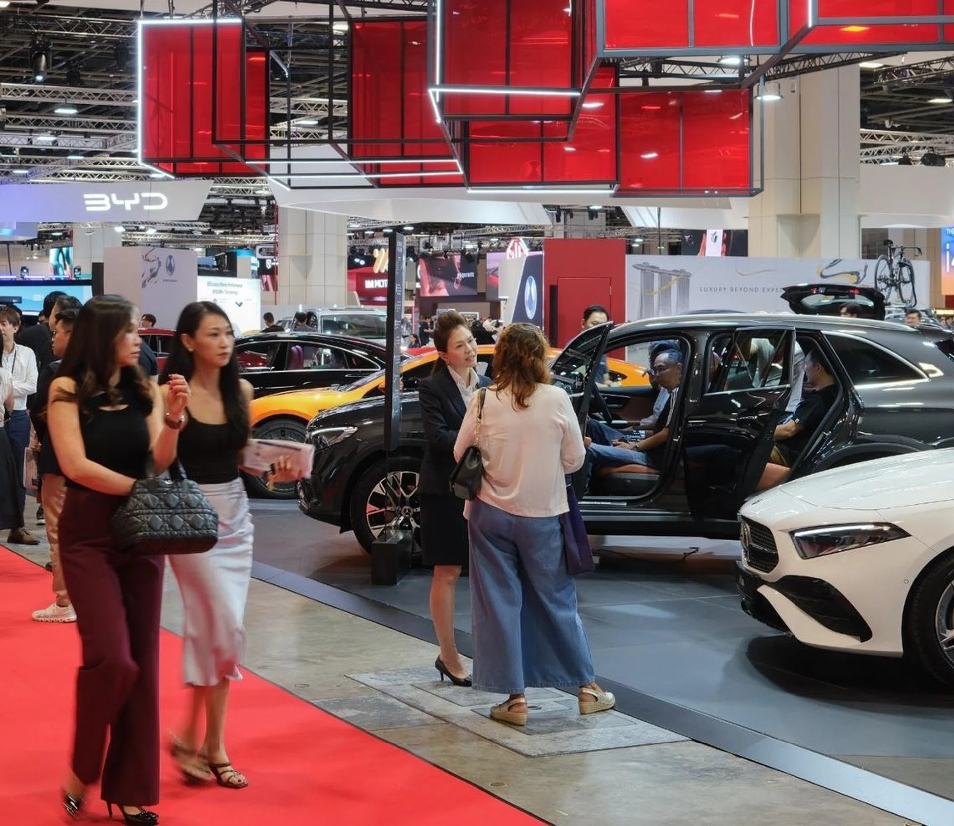 Singapore Motor Show 2026 showfloor