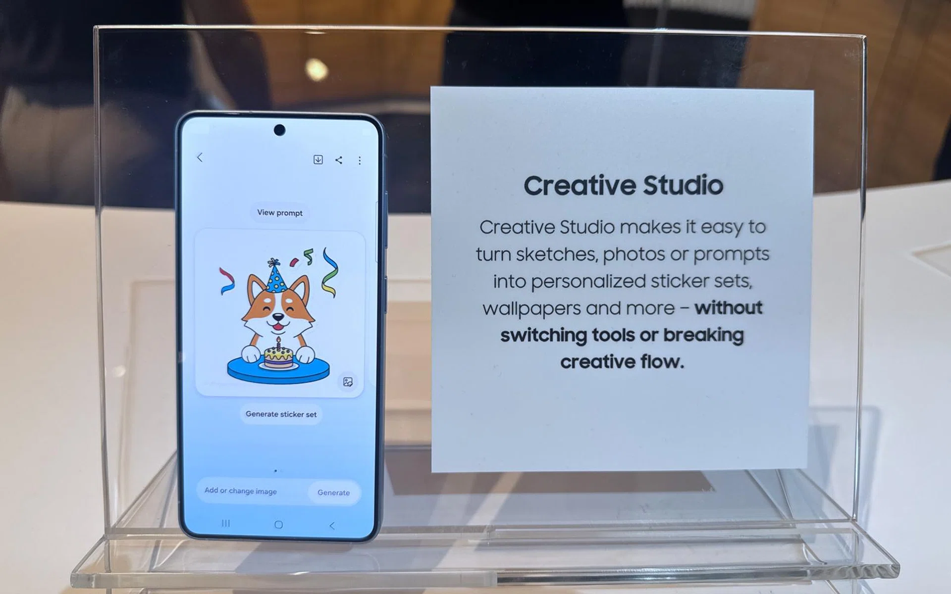 Samsung Galaxy S26 series Creative Studio