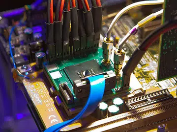 A prototype x86 low power chip, based on the Haswell architecture, which was showcased at a demonstration held in IDF 2011.