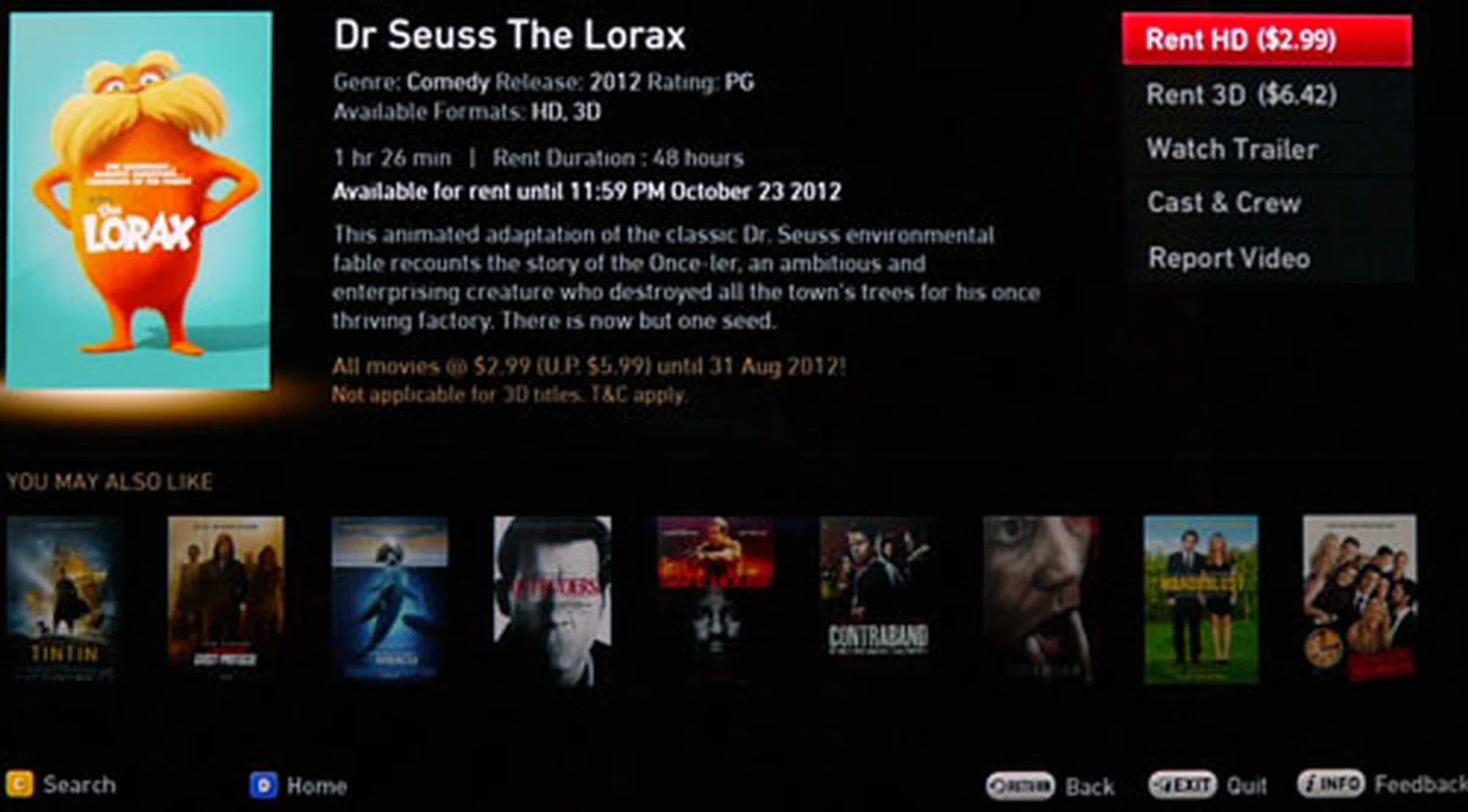 With the new Singtel mio TV PLAY app, you don't require a Singtel mio set-top box to enjoy such VOD services anymore, although you'll still require a recent Samsung Smart TV and an internet connection. Payments can be made via a Singtel mobile subscription or credit cards.