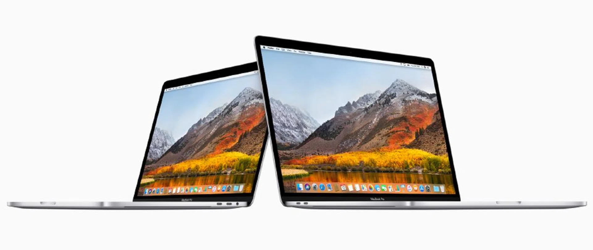 The 13 and 15-inch MacBook Pro notebooks are now powered by Intel's latest 8th generation Core processors.