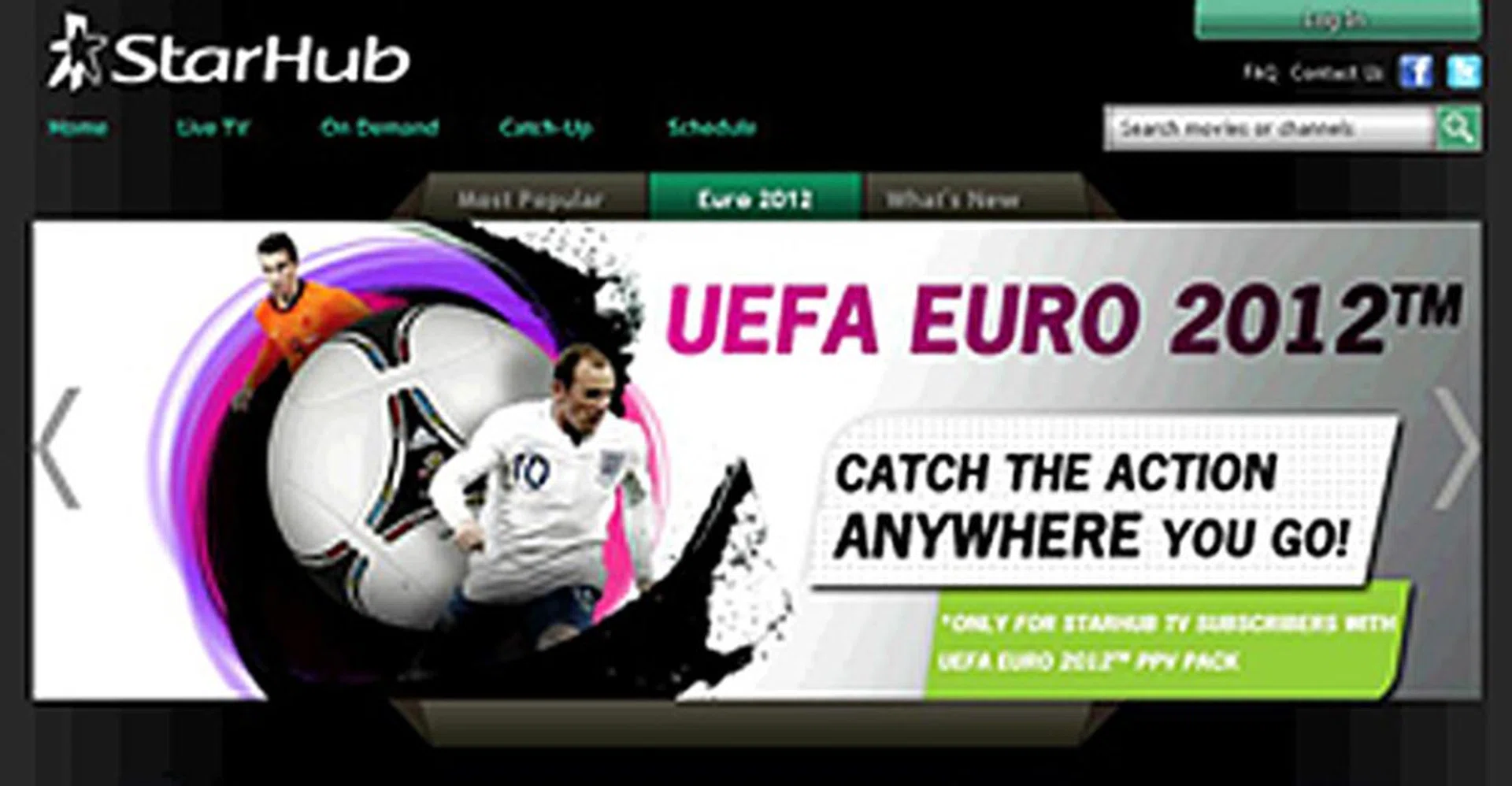 StarHub Live TV is a form of OTT that is already available to subscribers.