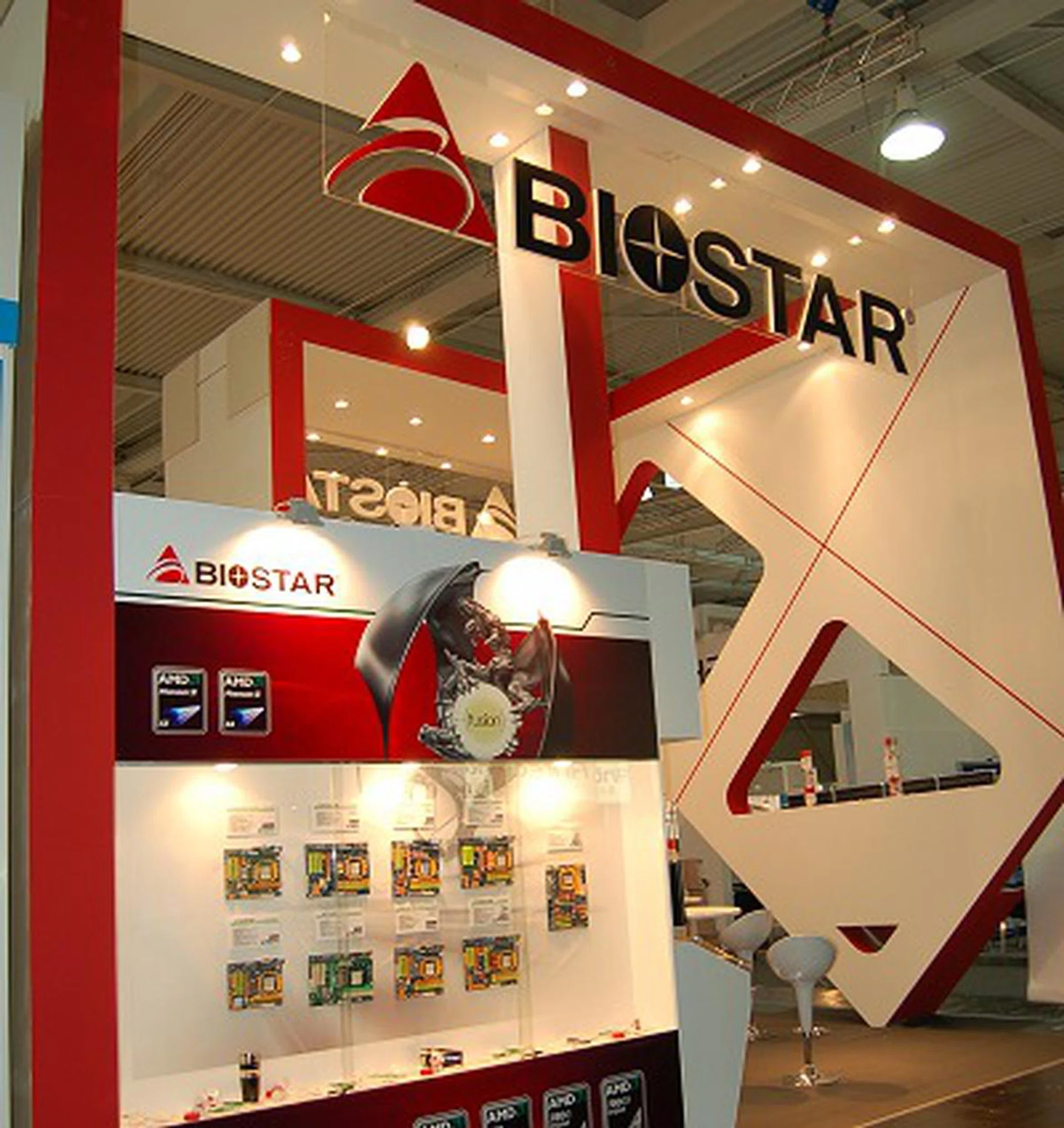  Biostar's Booth.  