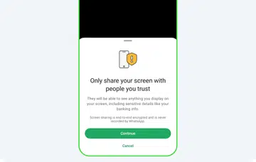 WhatsApp’s latest anti-scam feature.