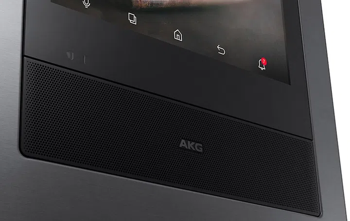 AKG speakers on a fridge! (Image source: Samsung.)