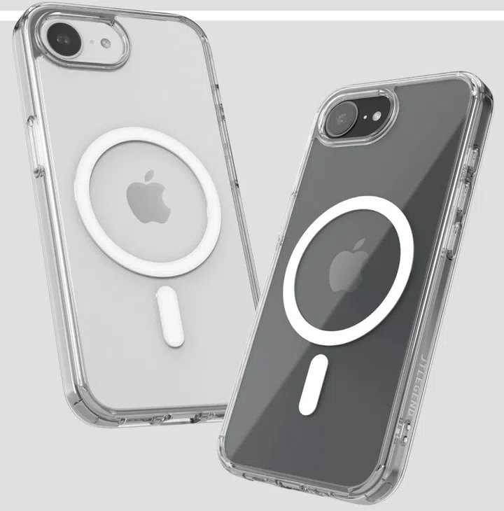 The Power Support JTLegend Hybrid Cushion Mag Case with MagSafe for iPhone SE 4 (2025). Photo: Power Support