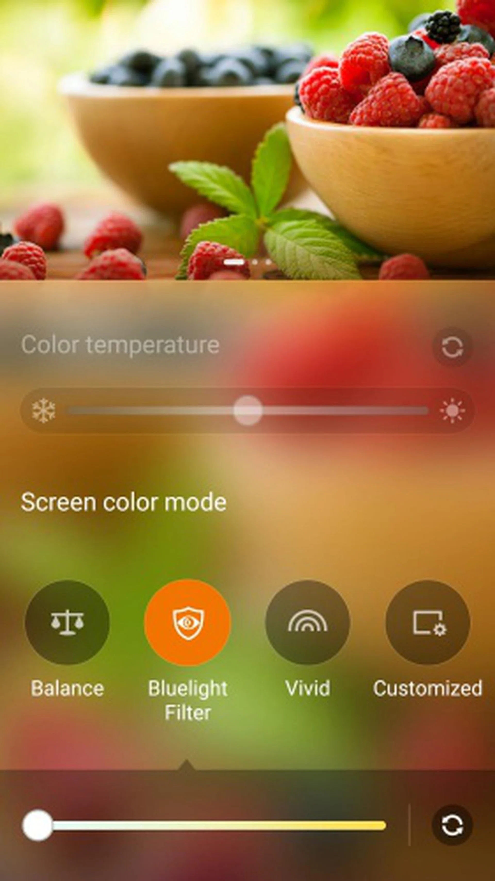 ASUS Splendid offers different modes for use in different usage scenarios. 