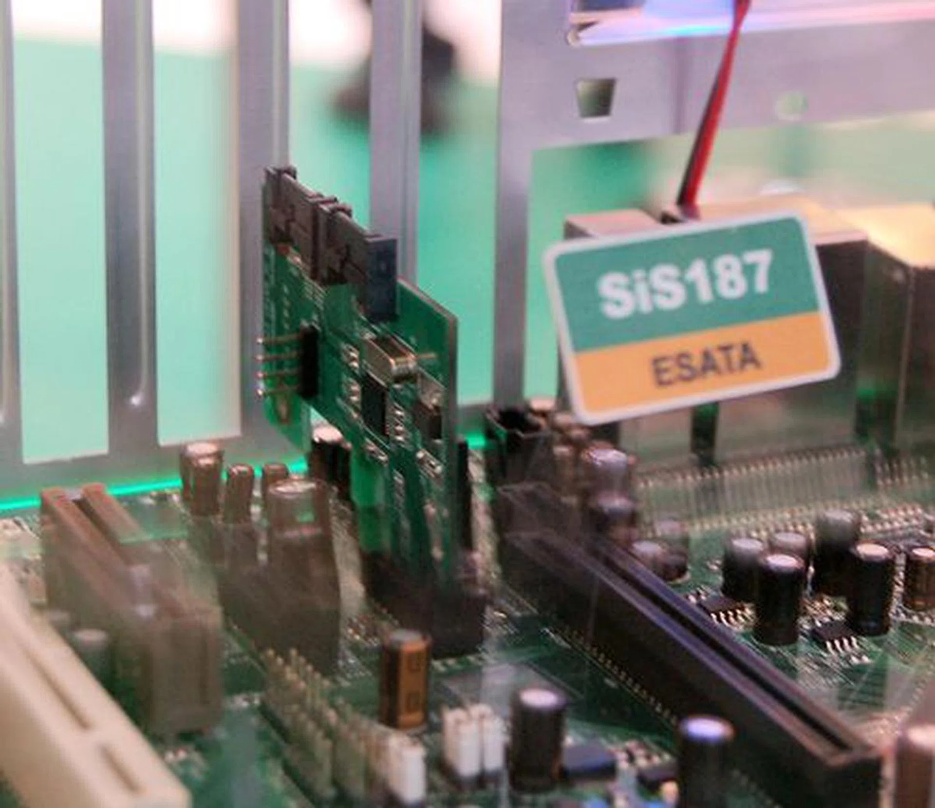  An eSATA controller too is in their list, so expect to see these chips in future motherboards from time to time.  