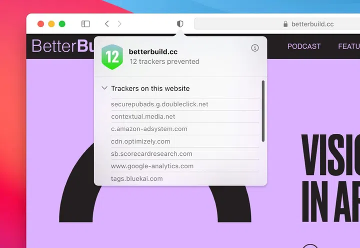 Safari will be able to generate security reports to tell you how secure a website is.