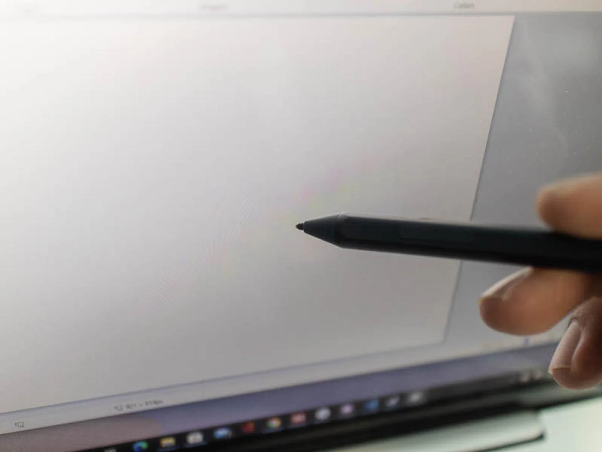 It's a touchscreen, but you won't get Surface Pen support.