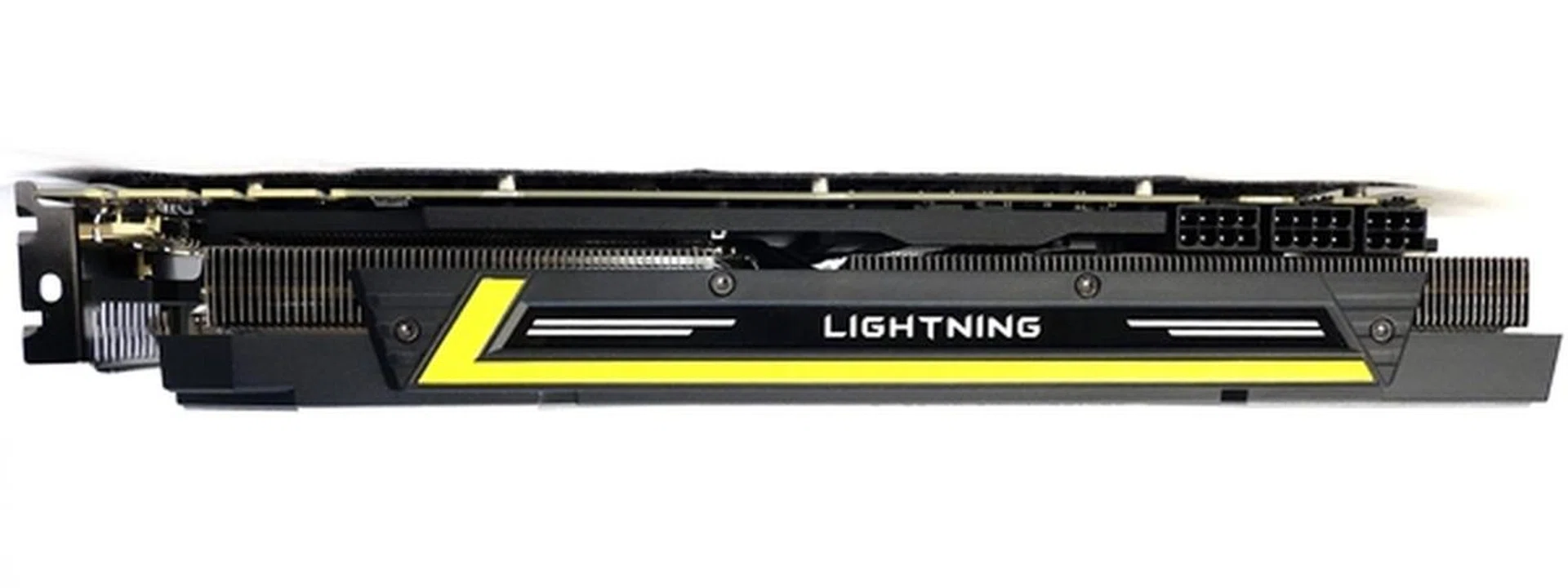 The MSI card's Lightning logo has LEDs that can be controlled by a custom software called MSI Mystic Light.