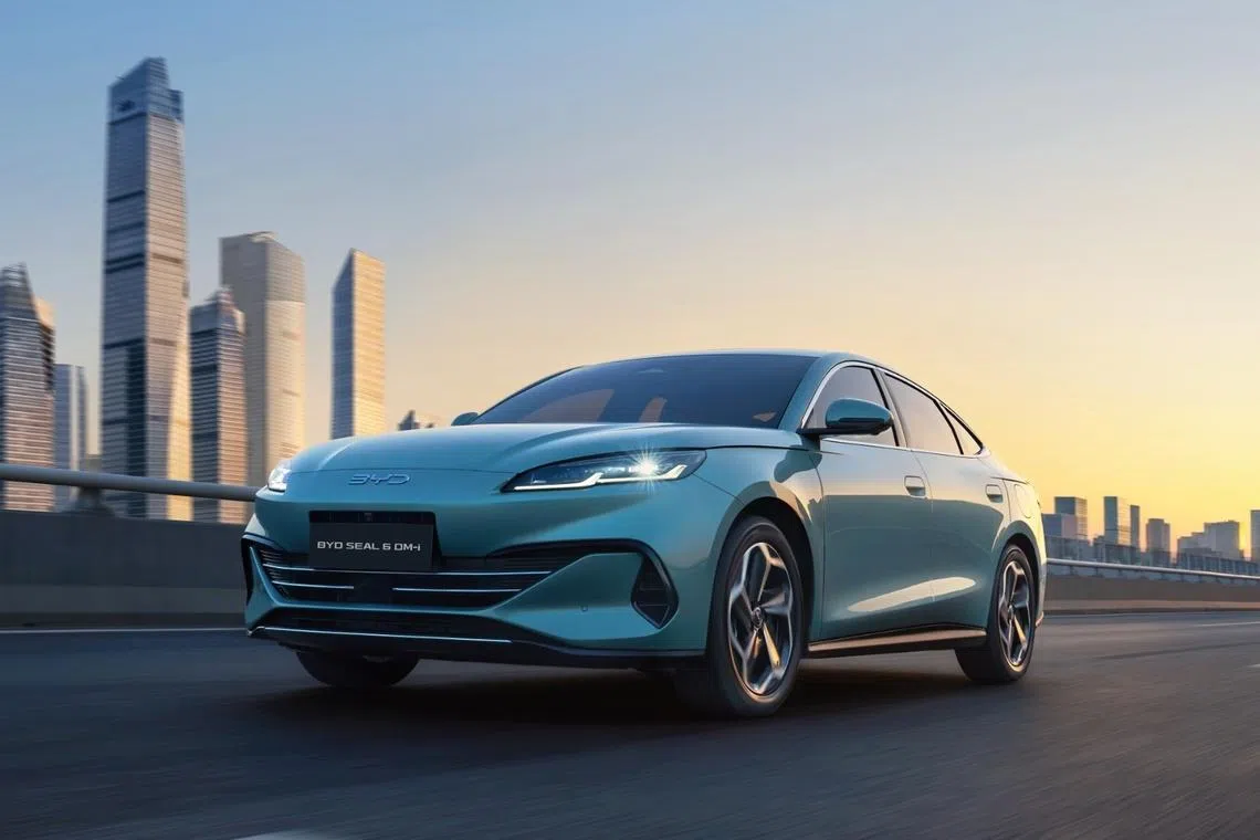 BYD says its new Seal 6 DM-i PHEV can travel up to 1,300km without stopping to refuel or recharge