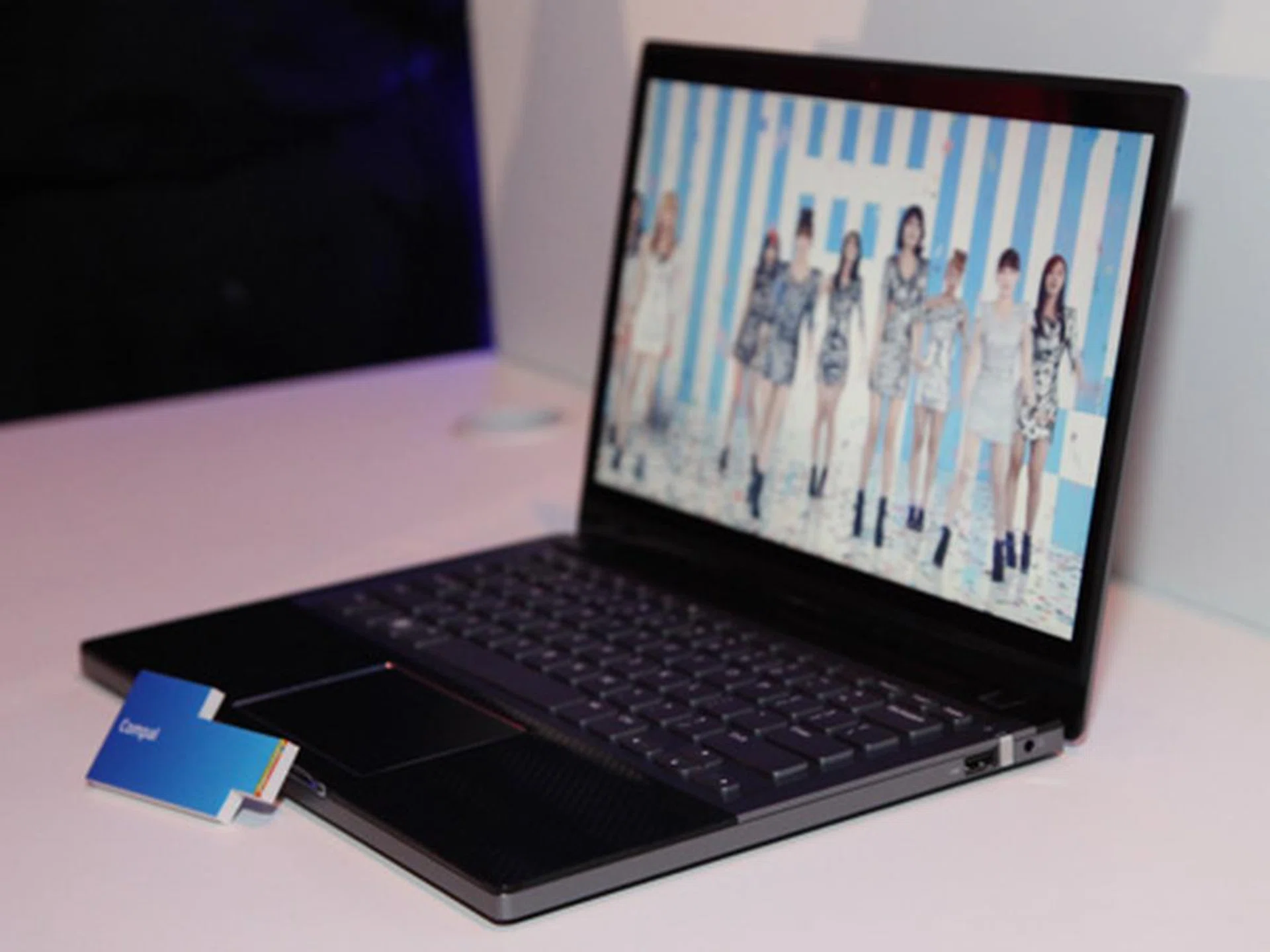 Compal's upcoming Ultrabook.