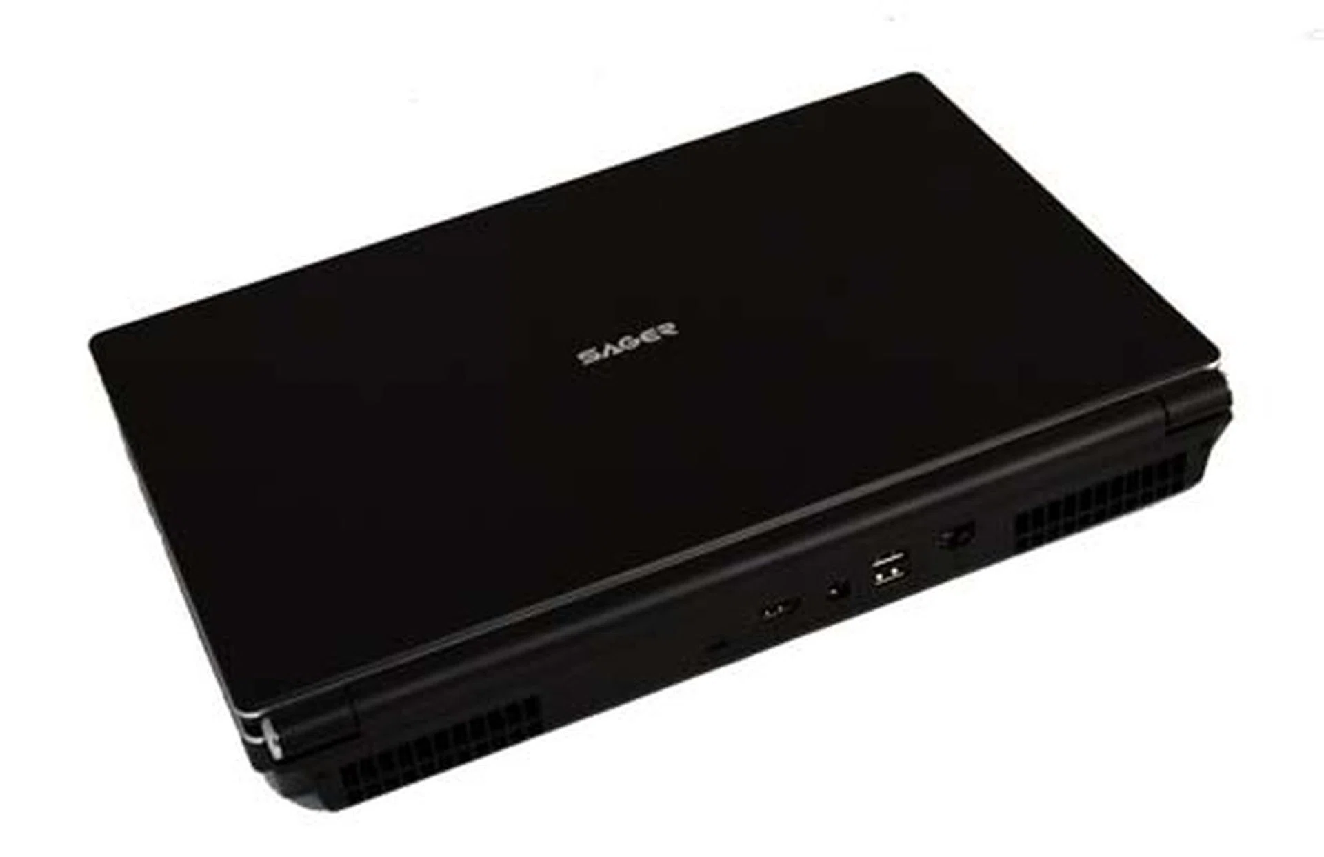 Looking pretty ordinary from the top is the Sager NP8690 but you can probably already see the thickness of this notebook. Slim, this notebook isn't.